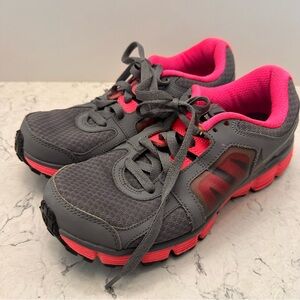 Nike Dual Fusion ST 2 Running Shoes Women's Size 7.5 Gray Pink 454240-009 *Laces